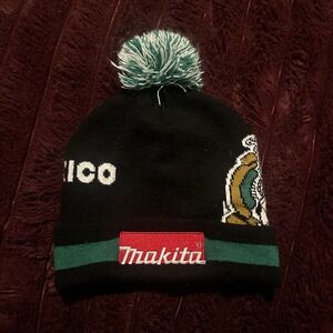 Makita Cotton Hats Mexico Beanie Pom Beanie Soccer